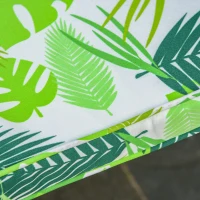 Outsunny Set de 2 Perne pentru Balansoar din Poliester Mobilier de Exterior şi Casa, verde(m-8)