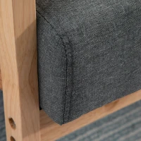 HomCom canapea cu 3 locuri, moderna, 154.5 x 68 x 73 cm(m-8)