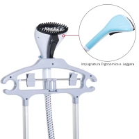 HomCom Fier de Calcat cu Vapor Vertical 2L 1800W Tija Telescop Refractor(m-8)