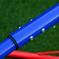 Outsunny Leagan pentru Copii Dublu cu Balans Pivotant la 360° din Metal si PP(m-9)