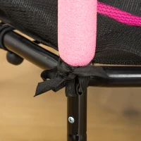 HOMCOM Trambulina pentru Copii 3-10 ani cu Plasa de Siguranta si Corzi Elastice, Φ161x163cm(m-8)