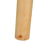 Outsunny Dondolo da Giardino in Legno di Abete Naturale a Doghe(m-9)