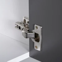 HOMCOM dulap de bucatarie, 60 x 40 x 150 cm, alb si gri(m-9)