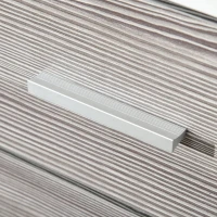 HOMCOM Comoda cu 4 sertare din lemn cu manere din aluminiu 76x35x72cm(m-9)