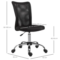 Vinsetto Scaun de Birou Ergonomic Rotativ cu 5 Roti Inaltime Ajustabila(m-3)