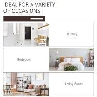 HOMCOM Cuier de perete cu suport de pantofi si rafturi stil industrial 80x40x200cm(m-7)