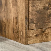 HOMCOM Mobilier Suport de Pantofi in Stil Industrial cu Economisire de Spatiu pentru 12 Perechi de Pantofi(m-7)