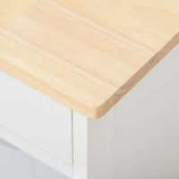 HOMCOM carucior bucatarie, suport pentru sticle, 67x37x87cm(m-9)