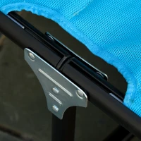 Outsunny Scaun Pliabil Gradina – Cu Copertina & Spatar Reglabil(m-10)