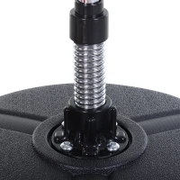 Homcom Punching Ball – Sac de Box Sol Reglabil cu Manusi Incluse(m-9)