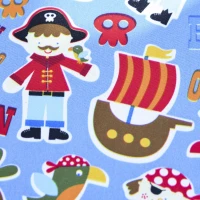 Outsunny sezlong pentru copii pliabil, 18x40x24cm, albastru(m-9)