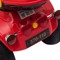 HOMCOM motocicleta electrica pentru copii, 87x46x54 cm, rosie(m-12)