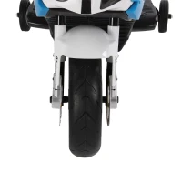HOMCOM Motoreta Electrica pentru Copii BMW RR 12V, Negru si Albastru(m-13)