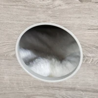 PawHut Casuta pentru Pisici Dulapior Multifunctional cu Perna Lavabila si Etajere - Gri(m-8)