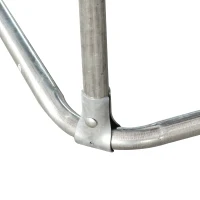 PawHut Tarc Amplu pentru Animale in Plasa Galvanizata cu Invelis Impermeabil pentru Extern 230x230x172 cm(m-10)