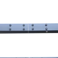 Outsunny Spalier Gradina Metal Negru 297×295×230 cm – Pentru Plante Catatoare(m-10)