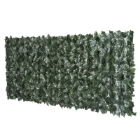 Outsunny Gard Artificial 240×100 cm – Rulou Verde inchis Anti‑UV(m-1)