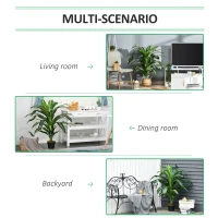 Outsunny Planta artificiala Dracaena, Interior/Exterior, Diametru 18 x 110cm, Verde(m-5)