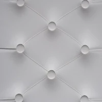 HomCom scaun pian, cu spatiu depozitare, 76x36x50cm, alb(m-10)