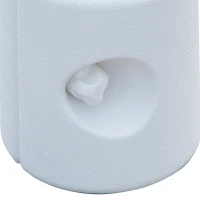 Outsunny Set 4 Piese pentru Foisor de Umplut cu Apa sau Nisip, Alb(m-9)