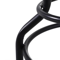 Homcom Scaunel Stil Industrial din Lemn de Pin si Metal(m-7)