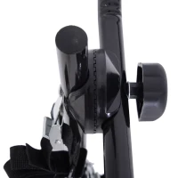 Homcom Suport Biciclete Posterior Pliabil pentru Masina Pentru 3 Biciclete 40 kg in Otel si Alumini Negru 68x52x60cm(m-9)