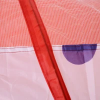 HOMCOM Cort de Joaca pentru Copii 3+ Ani cu Tunel si Cada pentru Mingiute 290 x 120 x 90 cm(m-8)