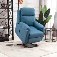 HOMCOM elektrische fauteuil met opstahulp 83 cm x 89 cm x 102 cm(m-2)