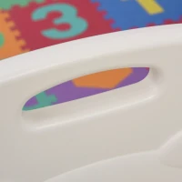 HOMCOM Gard pentru Copii 14 Bucati Pliabile Design cu Interblocare Jucarii 160x152x62cm(m-14)