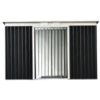 Outsunny Magazina de Scule din Otel cu Usi Glisante(m-4)