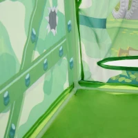 HOMCOM Cort de Joaca pentru Copii 3+ Ani pentru Intern si Extern Verde 93x69x103cm(m-8)