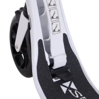 Homcom Trotineta in Aluminiu Pliabila pentru Adulti si Copii Alb(m-8)