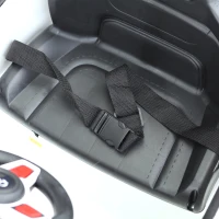 Homcom Masinuta Electrica Telecomandata cu Lumini si Sunete Alb(m-14)