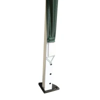 Outsunny Foisor Schelet in Otel Pliabil Invelis in Tesatura Oxford Verde 3x3m(m-9)