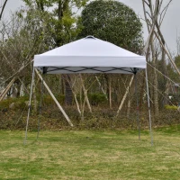 Outsunny Foisor pliabil 3x3m de Gradina, fabricat in Metal si Tesut Oxford(m-2)