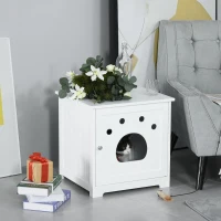 PawHut pat pentru pisici si caini de talie mica, 48x51x51cm(m-2)