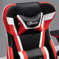 Vinsetto Fotoliu de Gaming, Rabatabil, Inaltime Ajustabila(m-10)