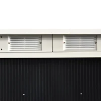Outsunny Magazina de Scule din Otel cu Usi Glisante(m-11)