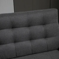 HomCom canapea extensibila cu spatar reglabil, 200x79x96 cm(m-9)