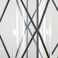 HOMCOM Lampadar Vintage Stil Industrial Lampadar de salon negru reglabil(m-9)