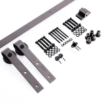HomCom Binario per Porta Scorrevole Portata 100kg con Kit Accessori(m-7)