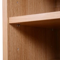Homcom Dulap de Perete 2 Usi – Lemn cu Rafturi Reglabile 80×32×90,5 cm(m-11)