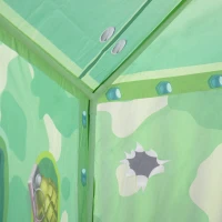 HOMCOM Cort de Joaca pentru Copii 3+ Ani pentru Intern si Extern Verde 93x69x103cm(m-10)