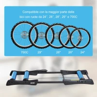 HomCom trainer pentru biciclete, 145 x 56  x 10.5 cm(m-5)