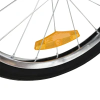 Homcom Remorca Bicicleta Copii – 2 Locuri, Siguranta & Cadru Otel(m-9)