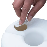 Outsunny Set 4 Piese pentru Foisor de Umplut cu Apa sau Nisip, Alb(m-5)