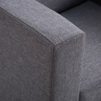 HOMCOM fotoliu modern, 81x73x78cm, gri(m-11)