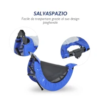 HOMCOM Trambulina Elastica Fitness Pliabila Φ96.5x22.5cm(m-4)