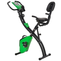 HOMCOM Bicicleta Pliabila 2 în 1 Rezistenta 8 Nivele Elastice pentru Brate