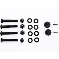 HomCom Binario per Porta Scorrevole Portata 100kg con Kit Accessori(m-4)